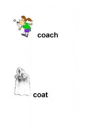 English worksheet: vowel blends  OA 