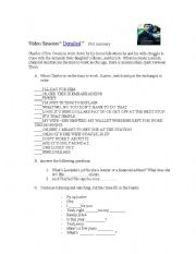 English worksheet: Derailed