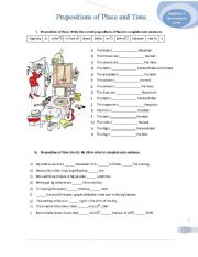 Prepositions of Place and Time