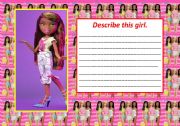 English worksheet: barbies