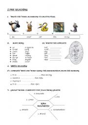 English Worksheet: kung fu panda