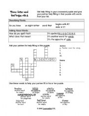 English Worksheet: exchanging information