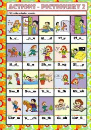 ACTIONS PICTIONARY 2