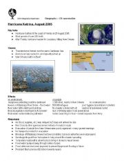 English Worksheet: Hurricane Katrina
