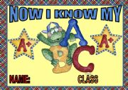 English Worksheet: NOW I KNOW MY ABC
