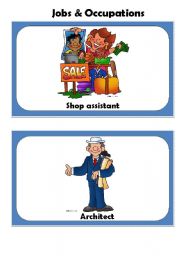 English Worksheet: JOBS & OCCUPATIONS