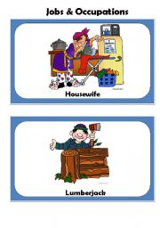 English Worksheet: JOBS & OCCUPATIONS