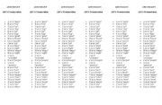 English Worksheet: oz