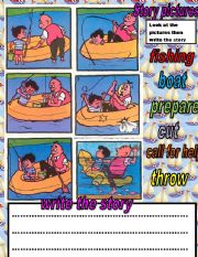 English Worksheet: story pictures