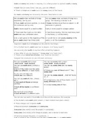 English Worksheet: Each and every