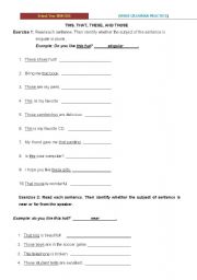 English worksheet: Practice