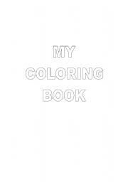 My COLORING BOOK