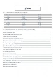 English Worksheet: Simple Past