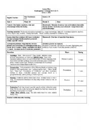 English Worksheet: Family Members