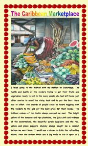 English Worksheet: Comprehension - Going to the Market!