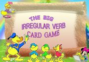 English Worksheet: The Big Irregular Verb Card Game - Set 1