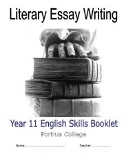 Literary essay writing exercises based on 