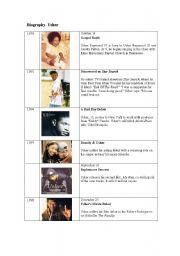 English Worksheet: Short Biography