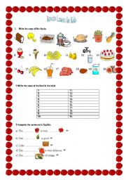 English worksheet: Review Lesson for Kids