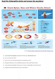 English Worksheet: Shark attack  