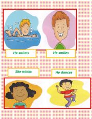 English Worksheet: the simple present