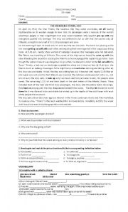 English Worksheet: new headway intermediate (final)