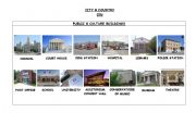 English worksheet: CITY & COUNTRY. PUBLIC & CULTURE BUILDINGS