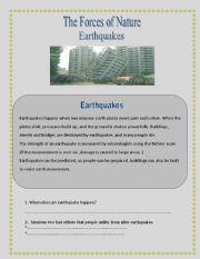 Earthquakes