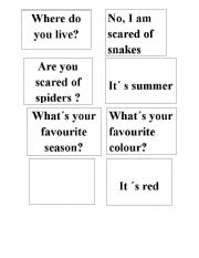 English worksheet: games