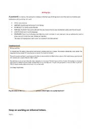 English Worksheet: WRITING TIPS