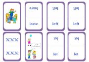 The Big Irregular Verb Card Game - Set 7