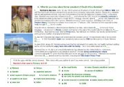Nelson Mandela pairwork