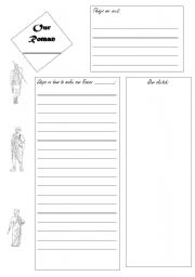 English worksheet: Our Roman ......