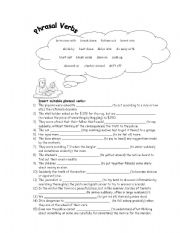 English Worksheet: Phrasal verbs