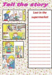 English Worksheet: story pictures