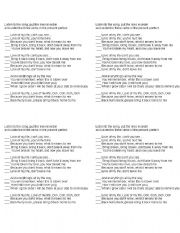 English worksheet: Love of my life by Queen