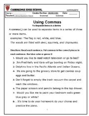 English Worksheet: Grammar