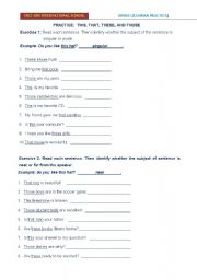 English Worksheet: Grammar Practice