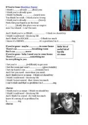 English Worksheet: Song Activity