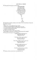 English Worksheet: Winter is Here