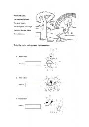 English worksheet: Animal review