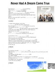 English Worksheet: An English Song