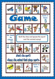 Whats the sport? GAME *full editable