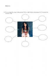 English worksheet: reading activity about Amy