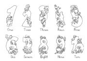 Numbers 1 -10