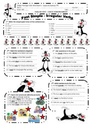 Past Simple - Irregular Verbs