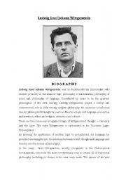 English Worksheet: BIOGRAPHY