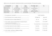 English worksheet: Weekend Activities