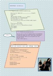 English Worksheet: Breathless - the Corrs