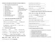 English Worksheet: Handout